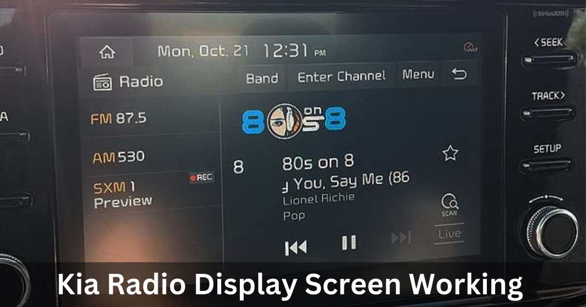 Kia-Display-Screen-Not-Working