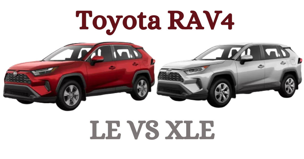 RAV4 LE vs XLE