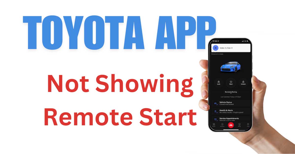 Toyota-App-Not-Showing-Remote-Start